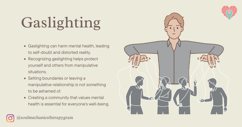 Conclusion:
1. Gaslighting can harm mental health, leading to self-doubt and distorted reality.
2. Recognizing gaslighting helps protect yourself and others from manipulative situations.
3. Setting boundaries or leaving a manipulative relationship is not something to be ashamed of.
3. Creating a community that values mental health is essential for everyone's well-being.