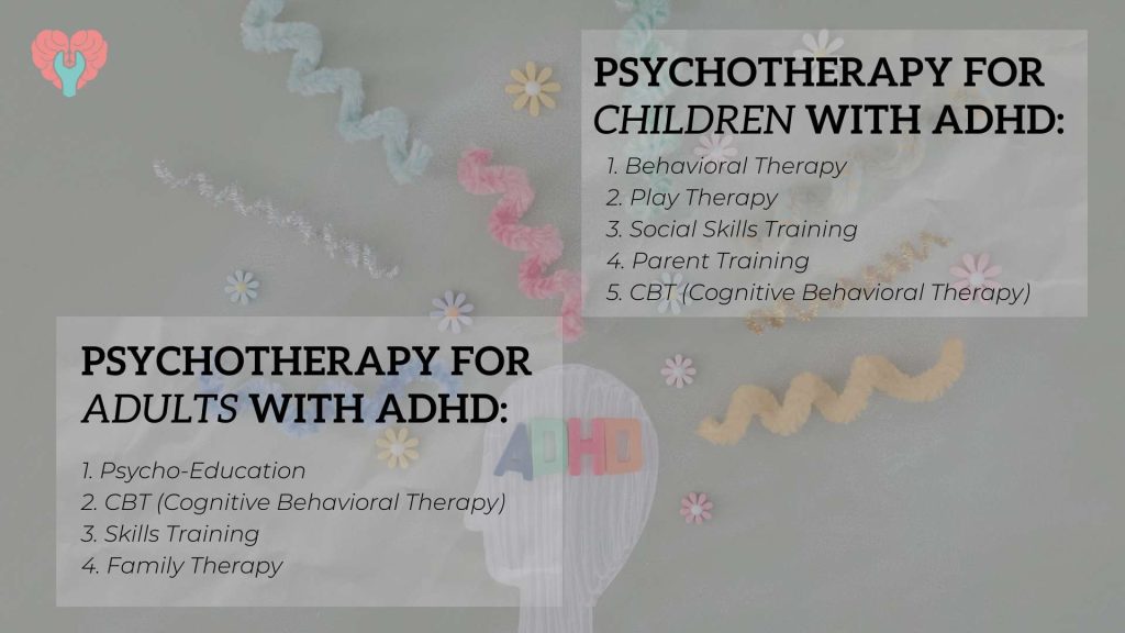 Psychotherapy for Adults and Children With ADHD