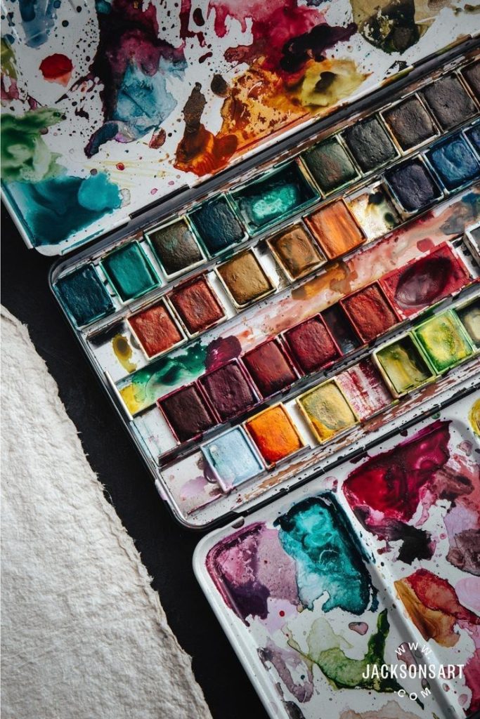 Watercolor blend symbolising emotions in couples therapy Kota Damansara