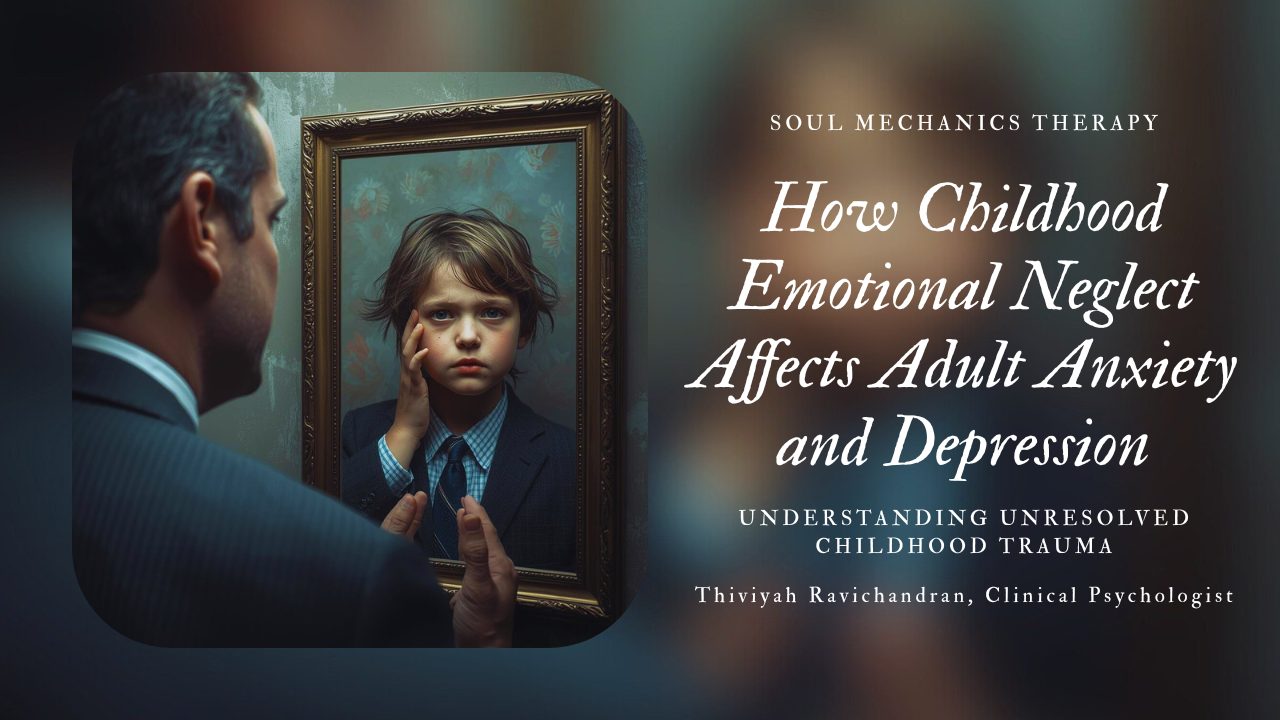 childhood emotional neglect and adult anxiety depression