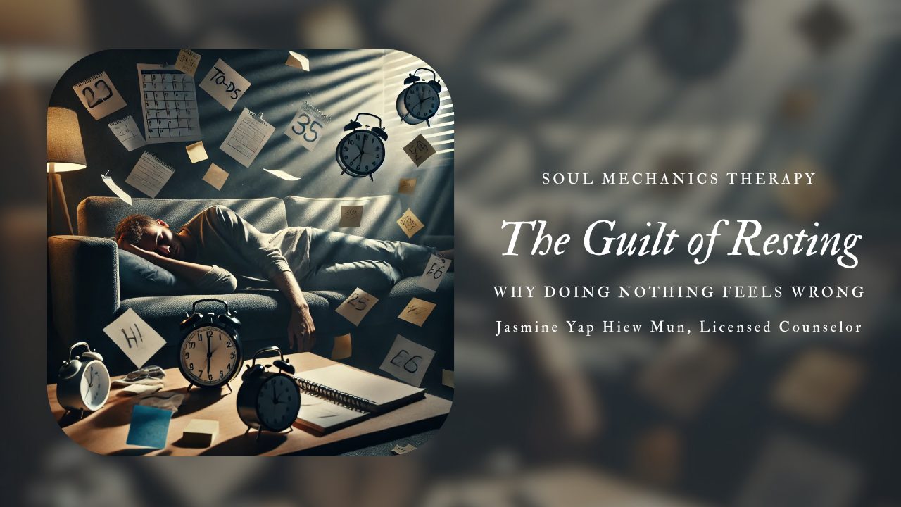 guilt of resting and productivity pressure