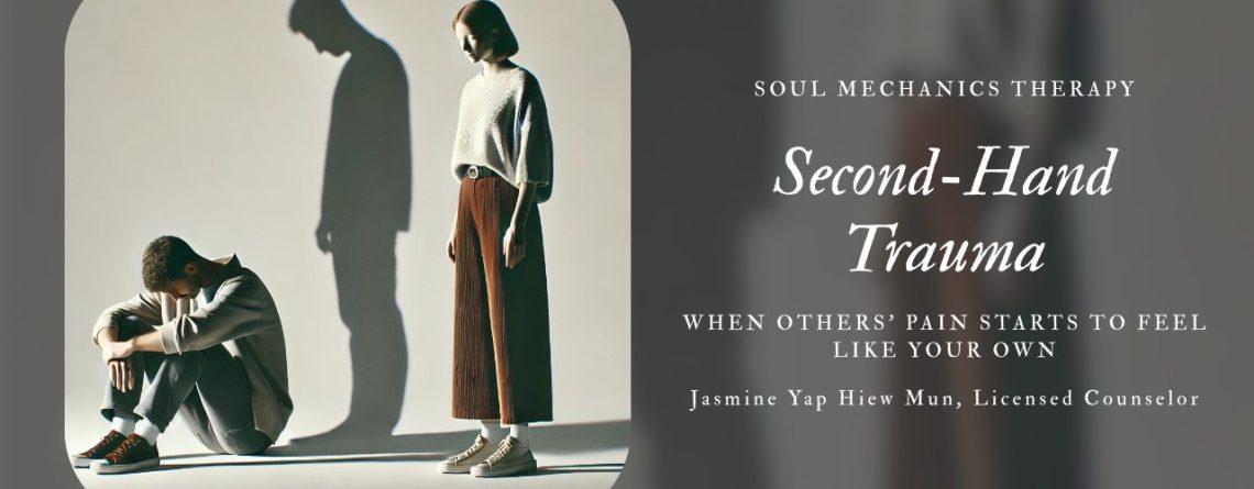 emotional overwhelm caused by second-hand trauma