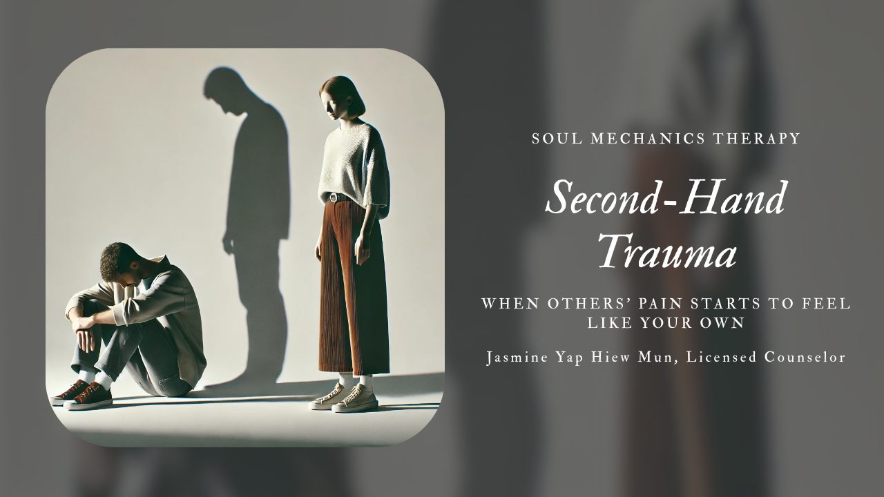 emotional overwhelm caused by second-hand trauma