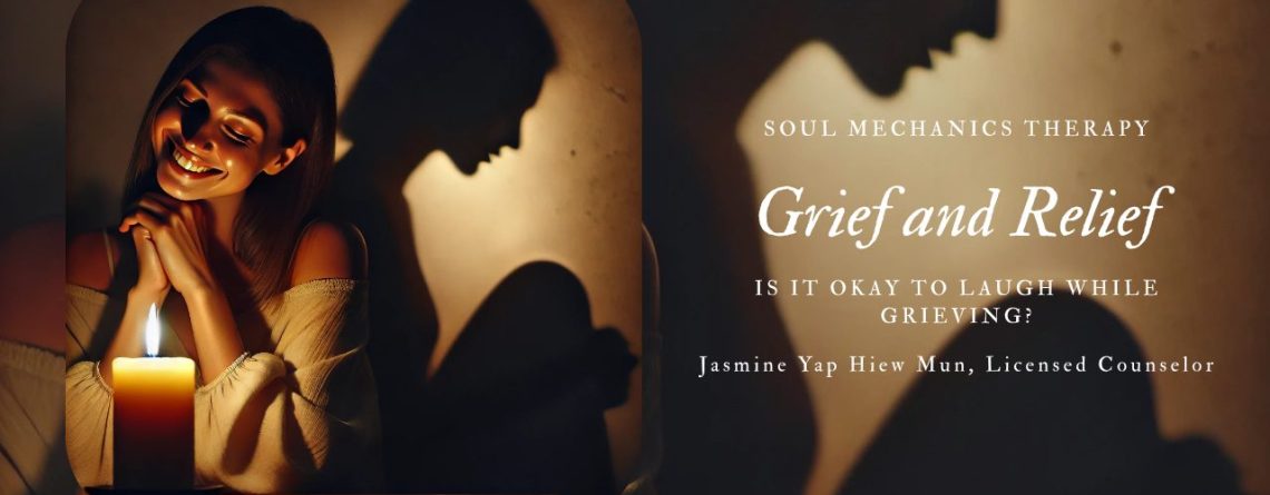 grief and relief experienced quietly during loss