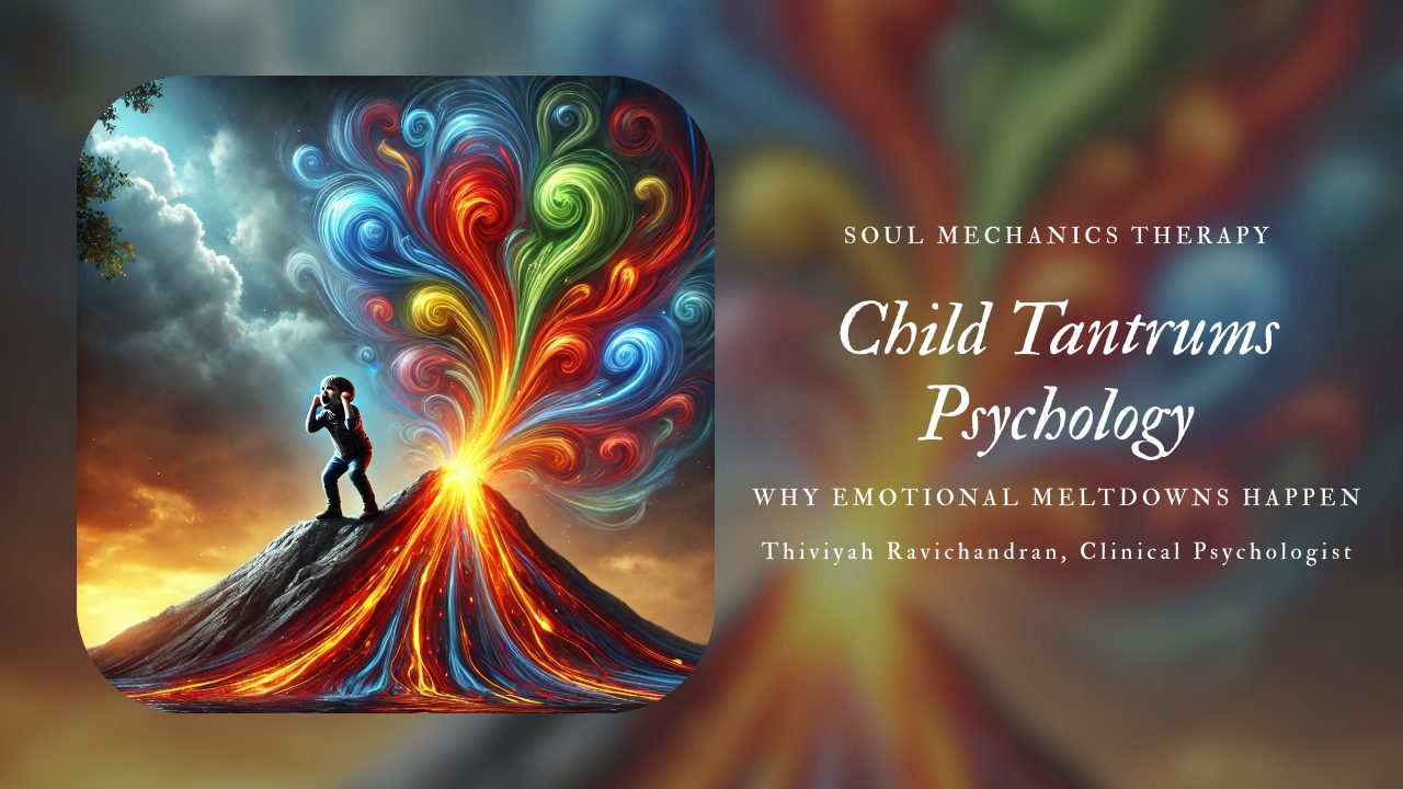 child tantrums psychology emotional meltdown Malaysia