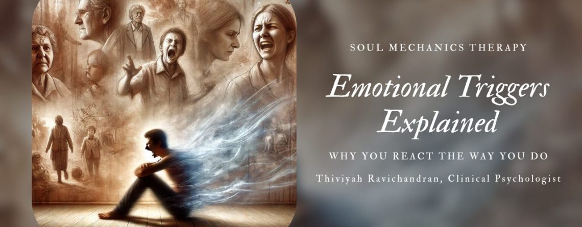 emotional triggers psychology illustration