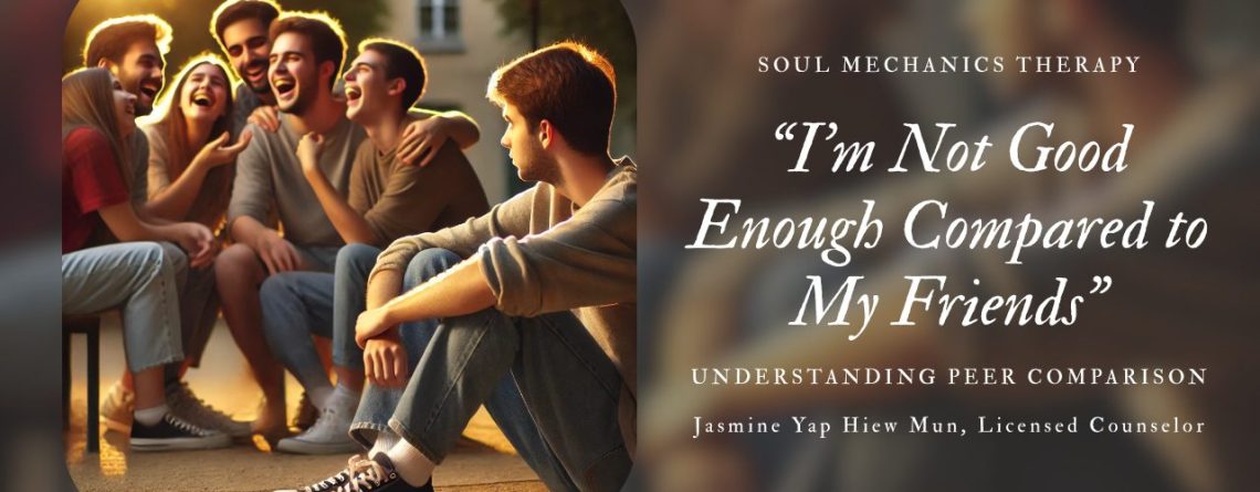 peer comparison and self-worth illustration Malaysia