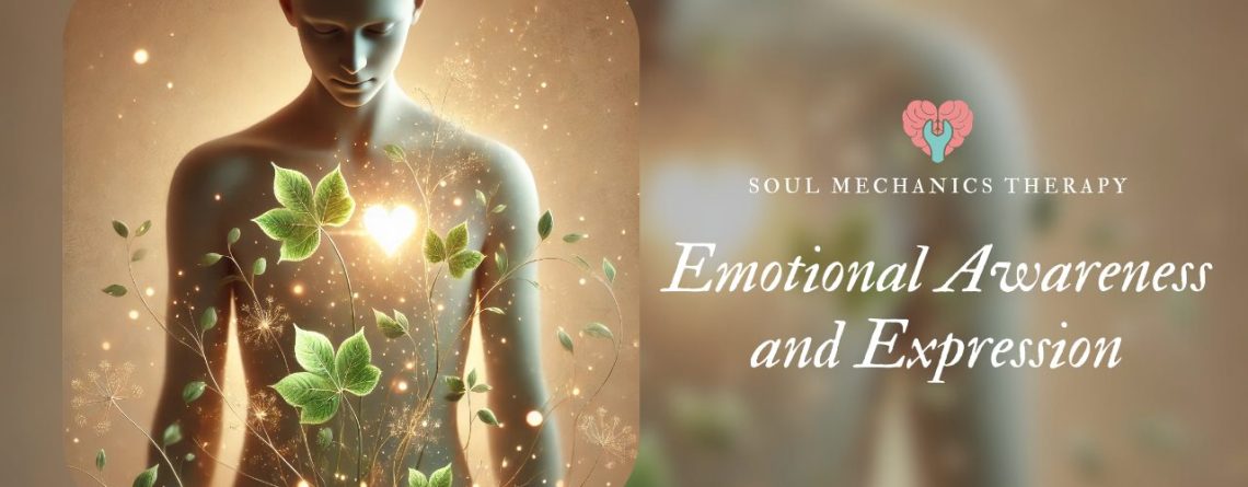 emotional awareness and expression psychological emotional healing concept