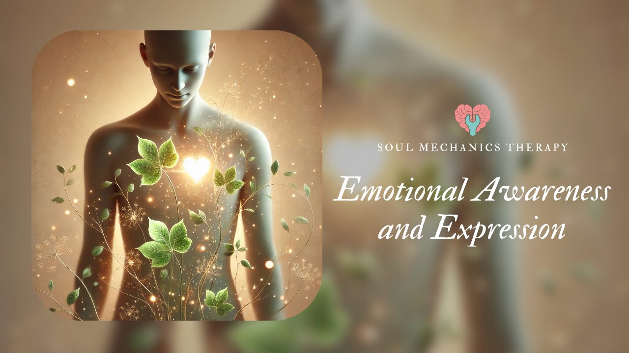 emotional awareness and expression psychological emotional healing concept
