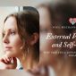 Person looking at their reflection symbolizing the psychological need for external validation and self-worth