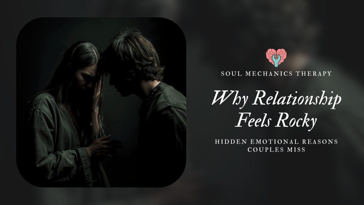 couple feeling emotionally disconnected why relationship feels rocky