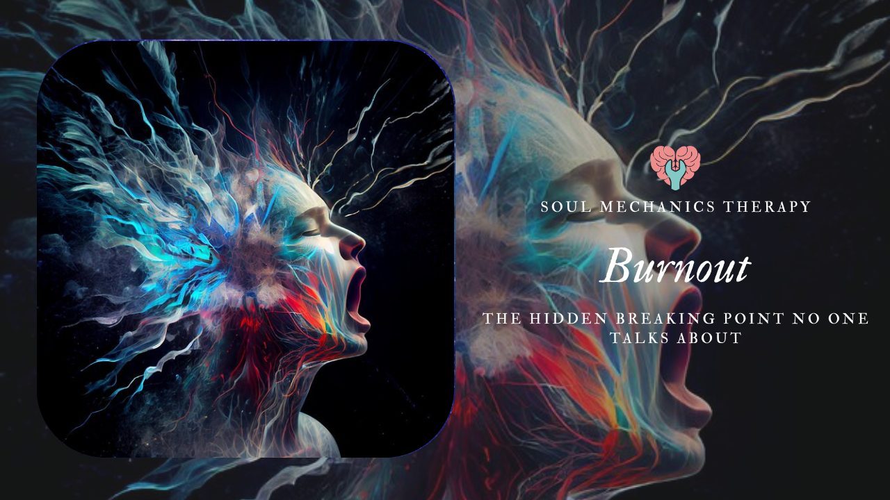 person overwhelmed showing signs of burnout and emotional exhaustion